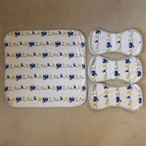 The Beaufort Bonnet Company Pima cotton blanket and burp cloths